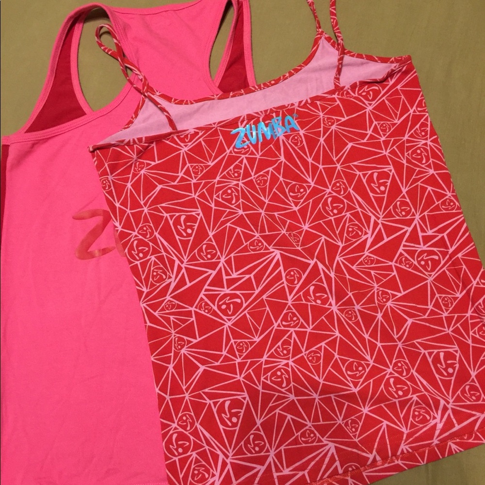 Zumba tanks in Large and XL